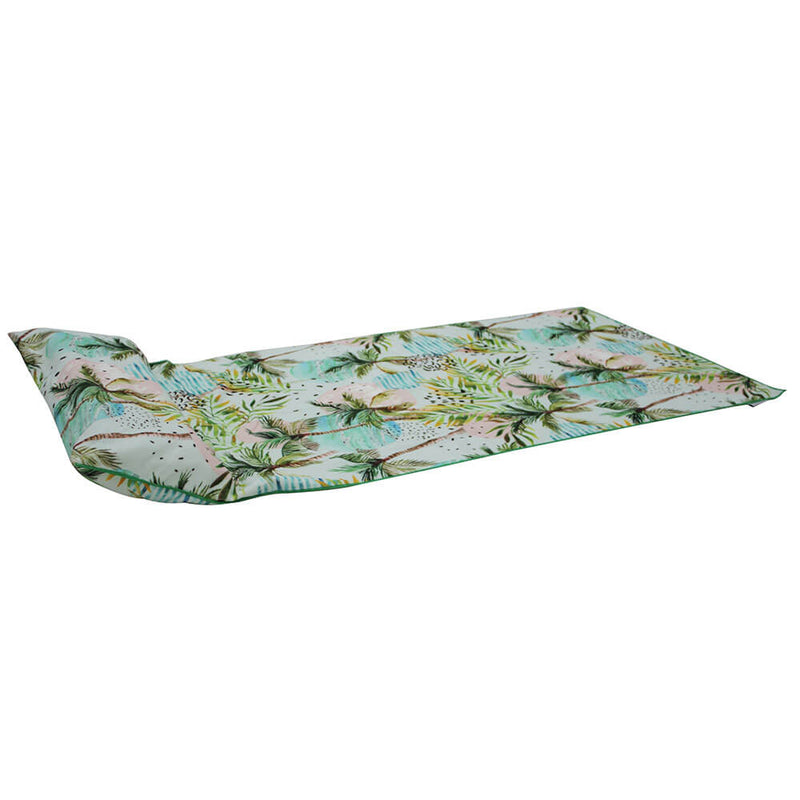 Strandhåndklæde med oppustelig pude (80x160 cm)