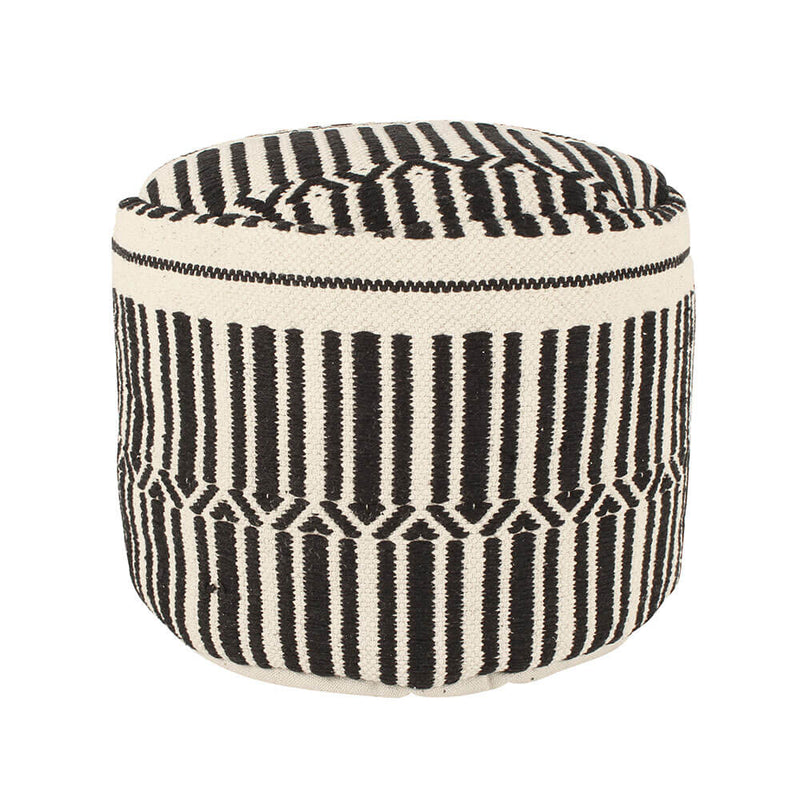 Parkes Cotton Woven Pouf (50cmx38cm)