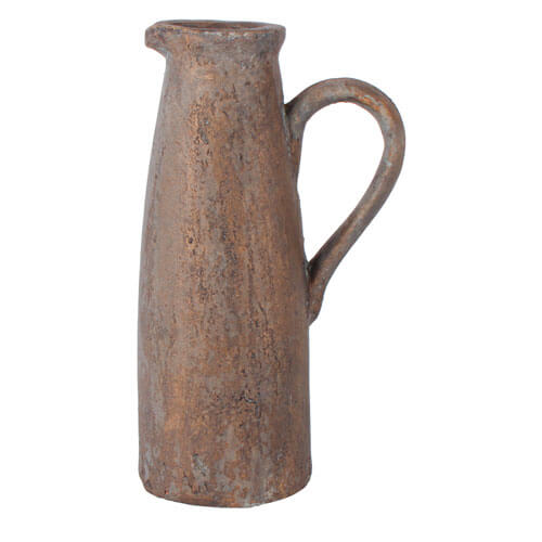 Lina Terracotta Jug Vase