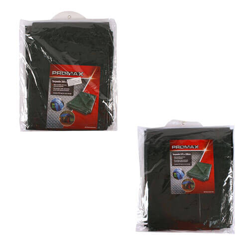 Dark Green Tarpaulin in PVC Bag