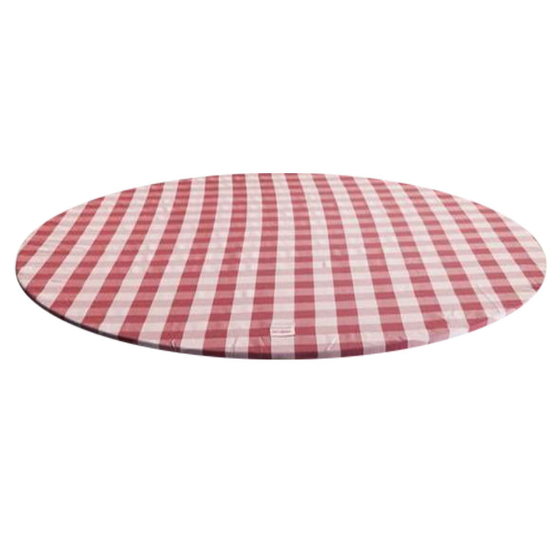 Silly Billyz Runde Gingham-Tischdecke, 120 cm