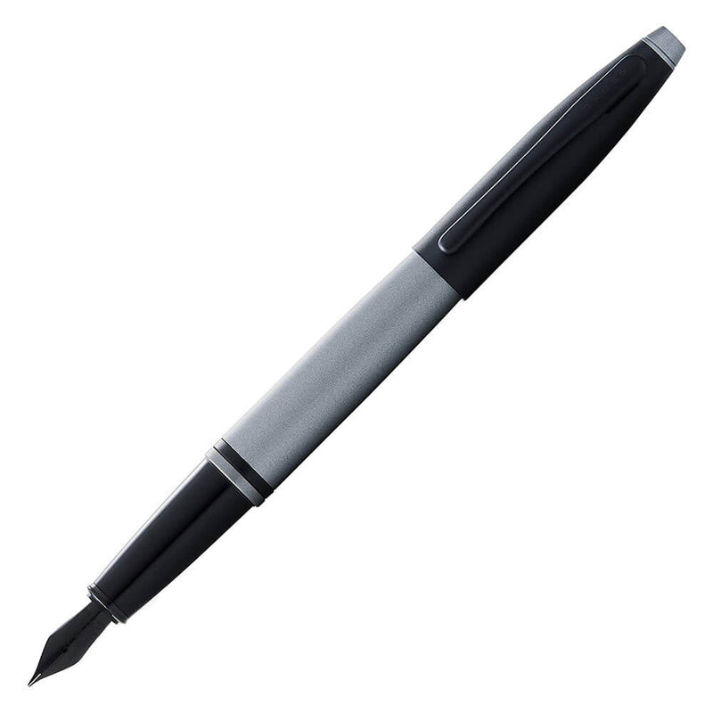 Cross Calais Fountain Pen (Matte Gray/Black)