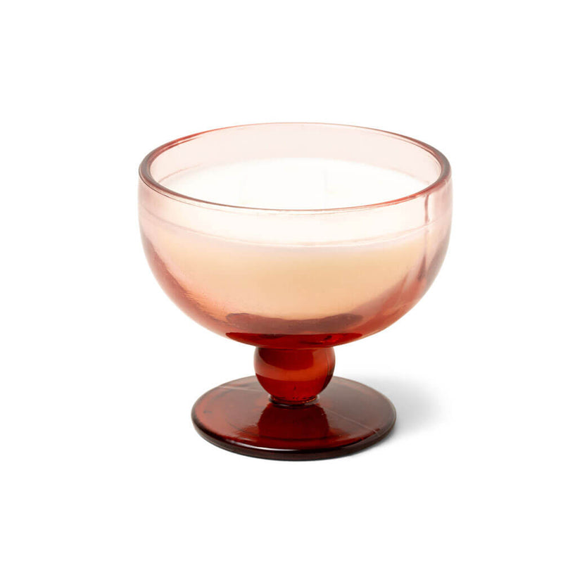 Tinted Glass Goblet Candle 6oz