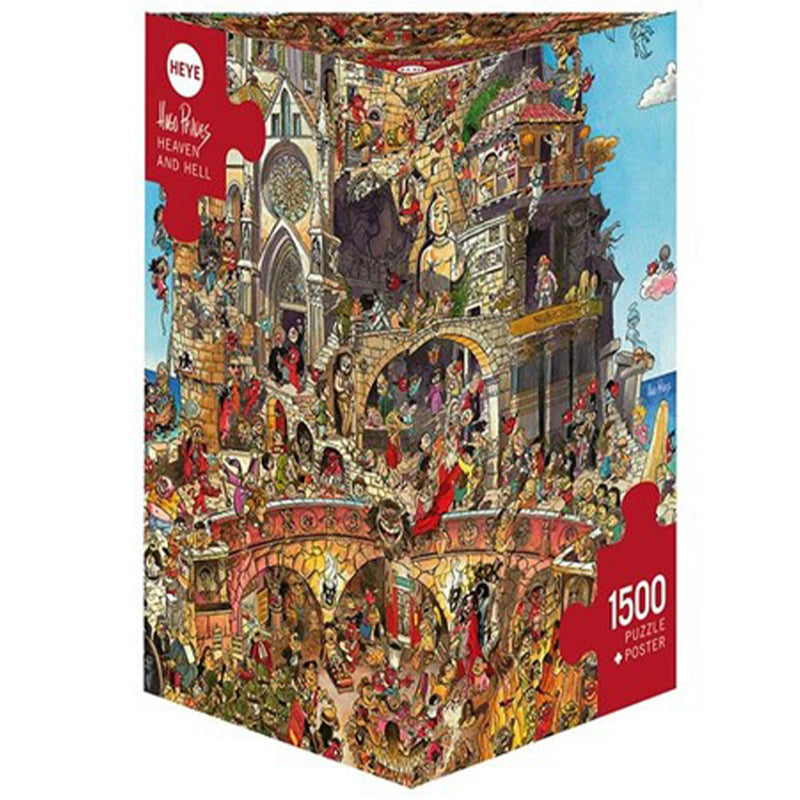 Heye Prades Triangular Jigsaw Puzzle 1500PCS