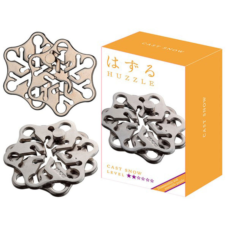 Hanayama L2 kastede Huzzle Brain Teaser -puslespil