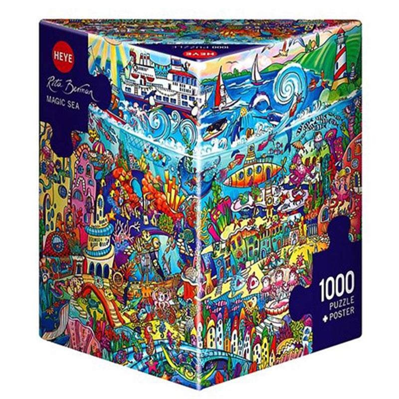 Heye Triangular Jigsaw Puzzle 1000pcs