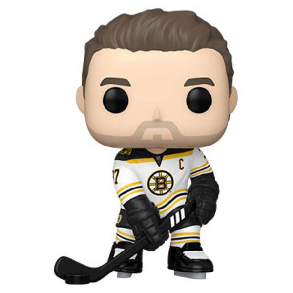 NHL Bruins Patrice Bergeron w/ Road Jersey Pop! Vinyl