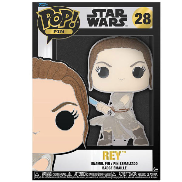 Star Wars Rey 4" Pop! Enamel Pin