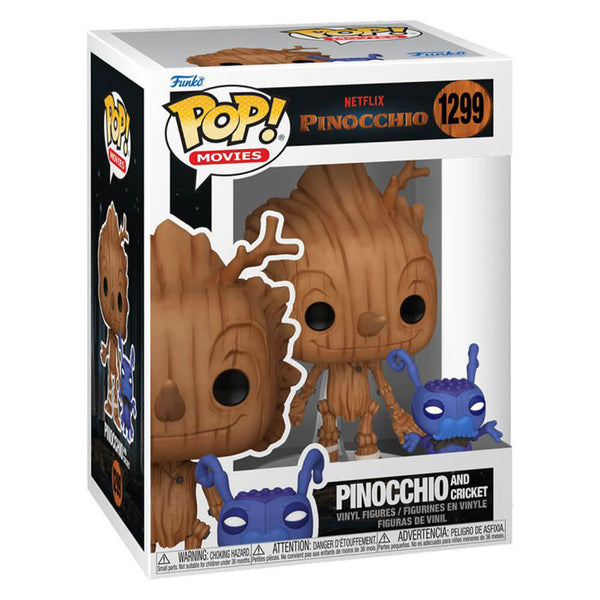 Guillermo del Toro's Pinocchio Pinocchio & Cricket Pop! Vnyl