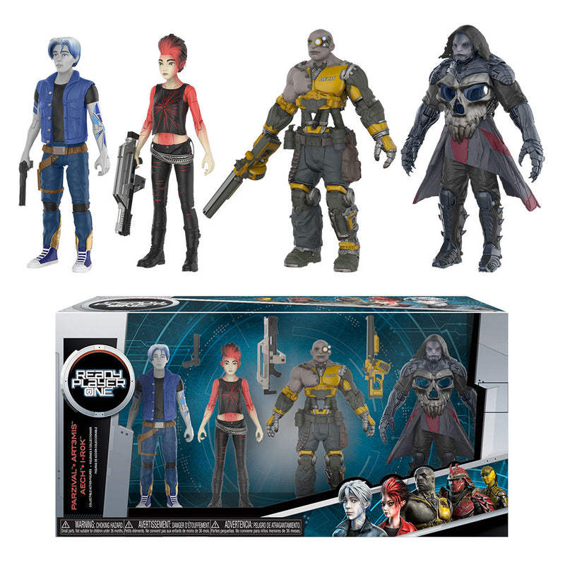 Ready Player One Action Figure 4 Pk