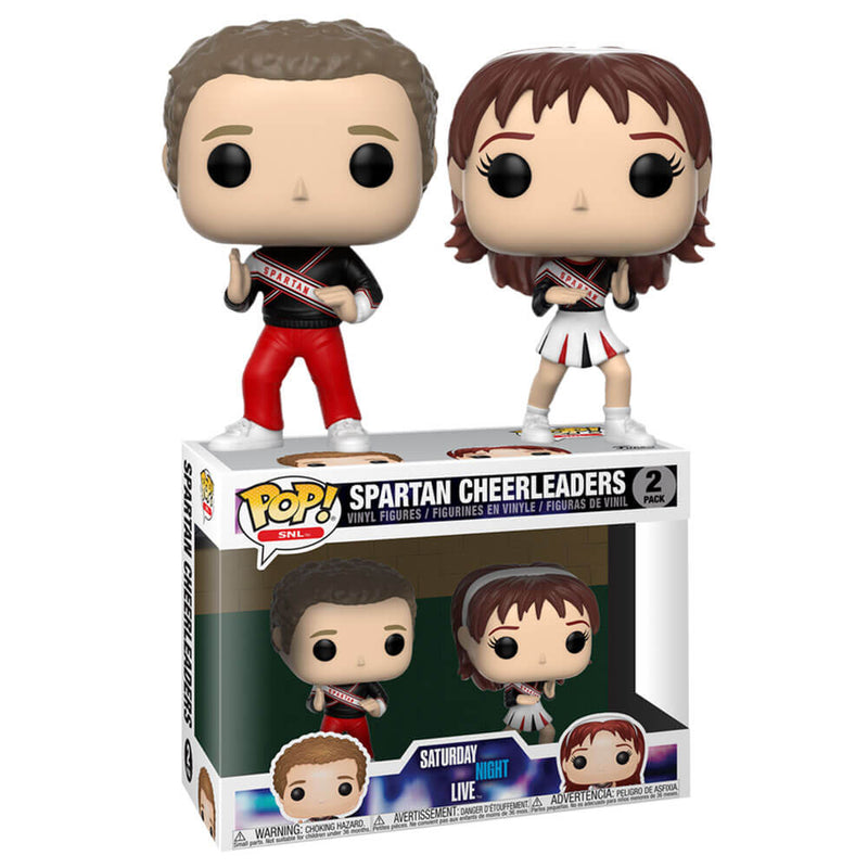 Saturday Night Live Spartan Cheerleaders Pop! Vinyl 2 Pk