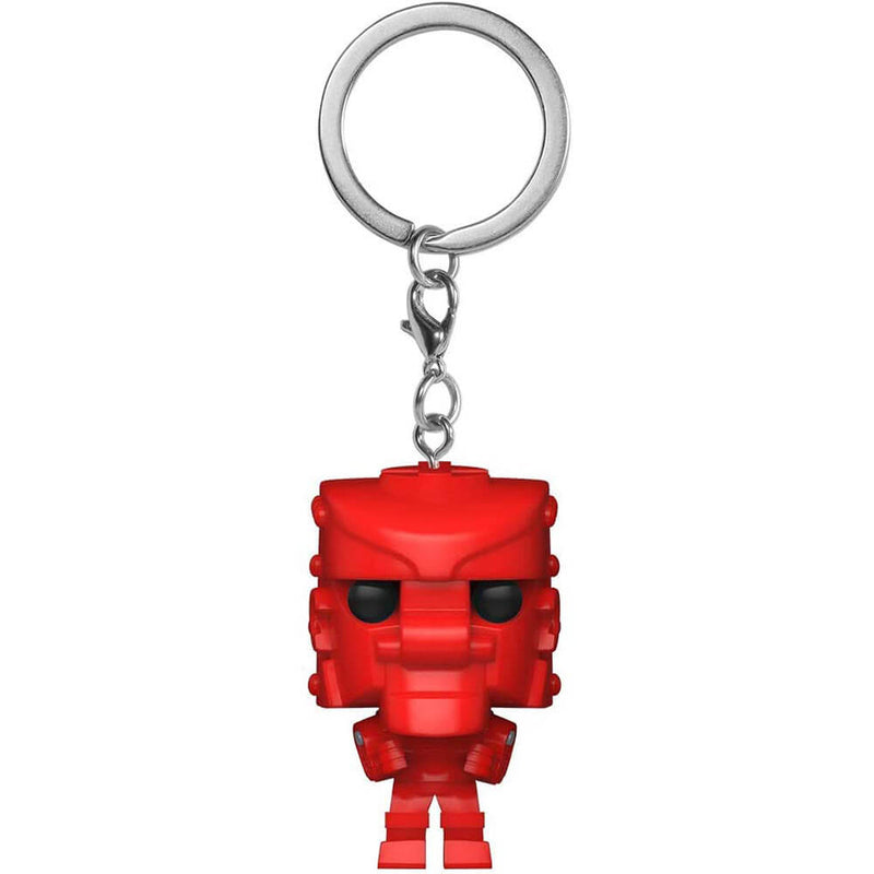 Rock Em Sock Em Robot Red Pocket Pop! Keychain