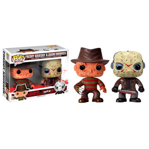 Freddy Krueger & Jason Voorhees Bloody US Pop! Vinyl 2pk