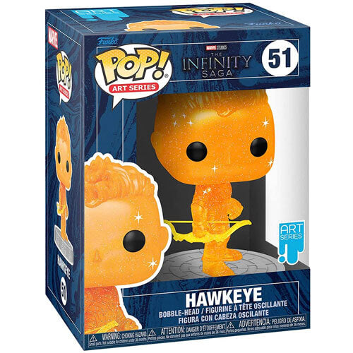 Avengers Hawkeye Infinity Saga Orange Pop! Vinyl