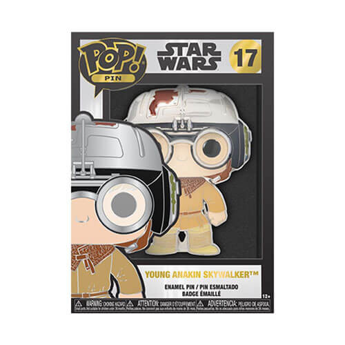 Star Wars Young Anakin 4" Pop! Enamel Pin