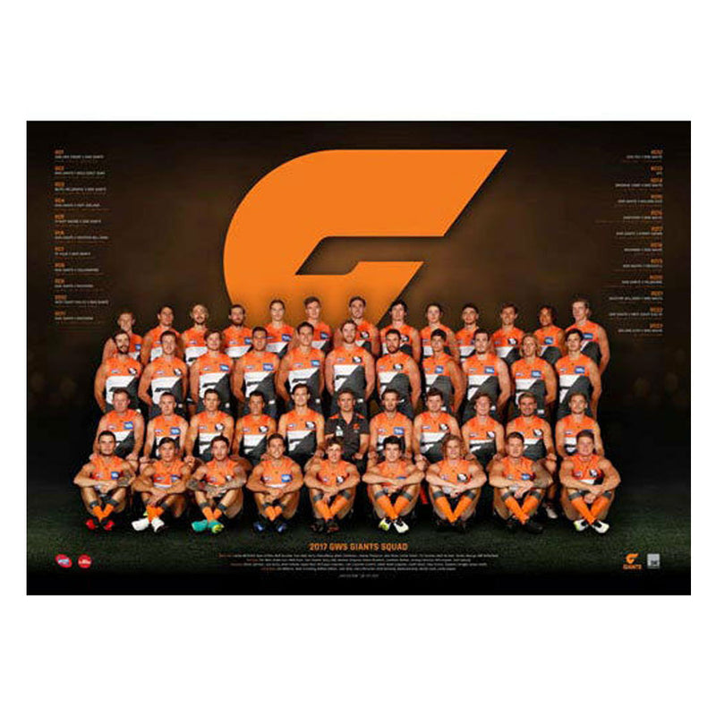 AFL 2017 Team Plakat