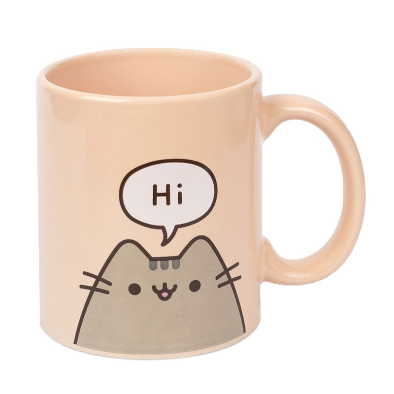 Pyramid Pusheen Hello/Goodbye Coffee Mug