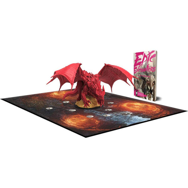 Epic Encounters Lair of the Red Dragon Miniatures Game