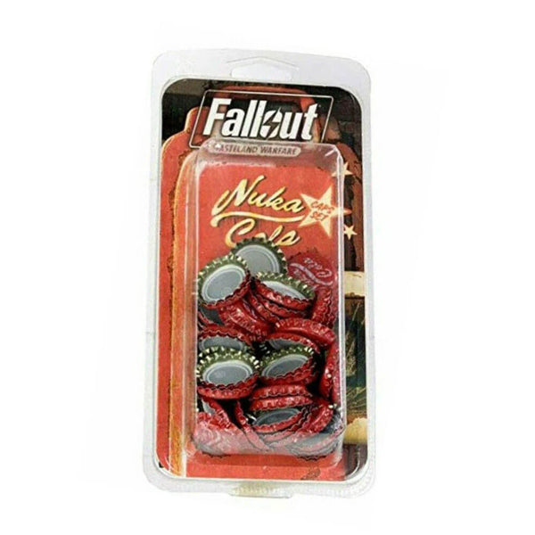 Fallout Wasteland Warfare Nuka Cola Revised Cap Set