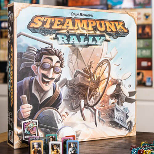 Steampunk Rally Board Game