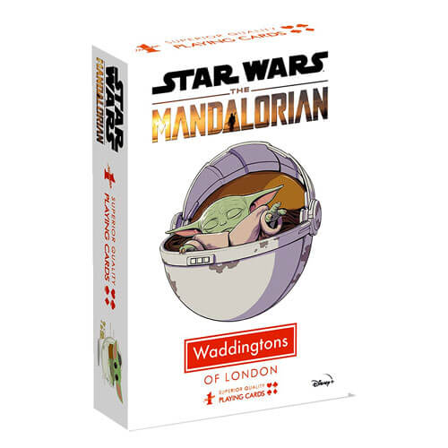 Waddingtons SW The Mandalorian The Child Playing Cards