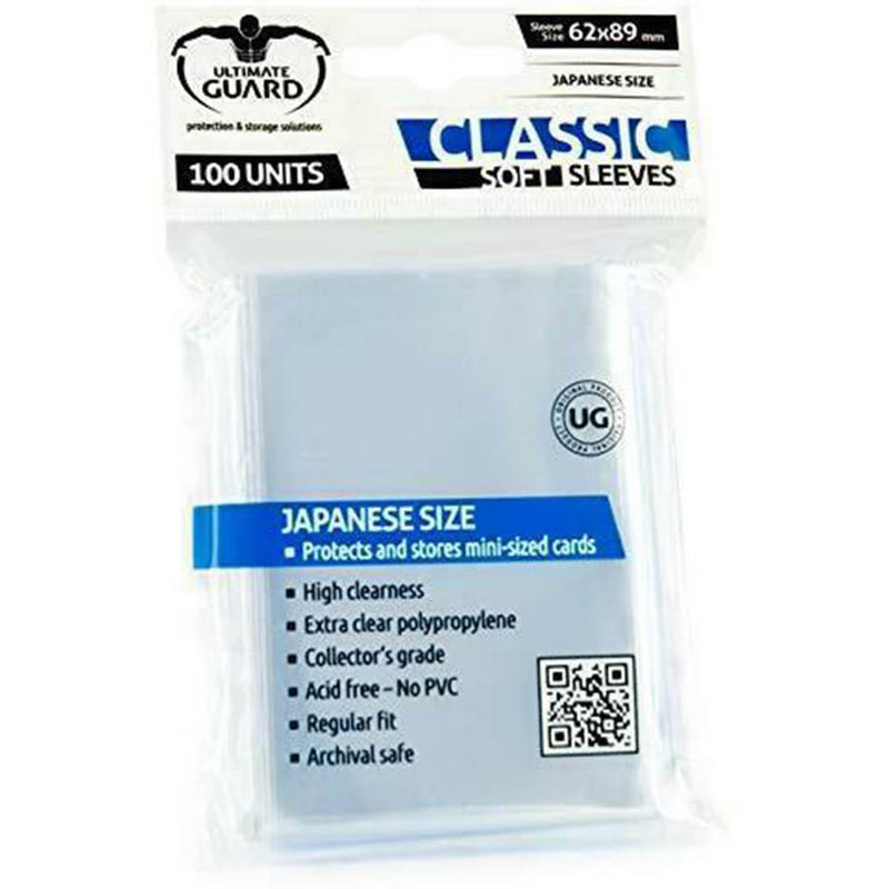 UG Classic Soft Sleeves Transparent 100St