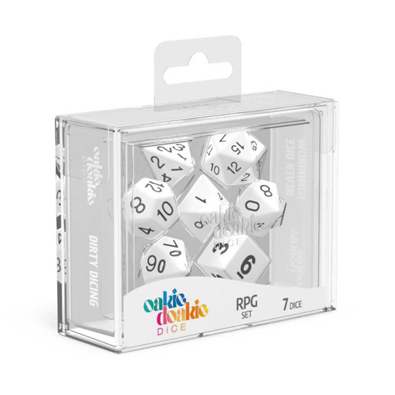 Oakie Doakie RPG Set Solid Dice 7PCS