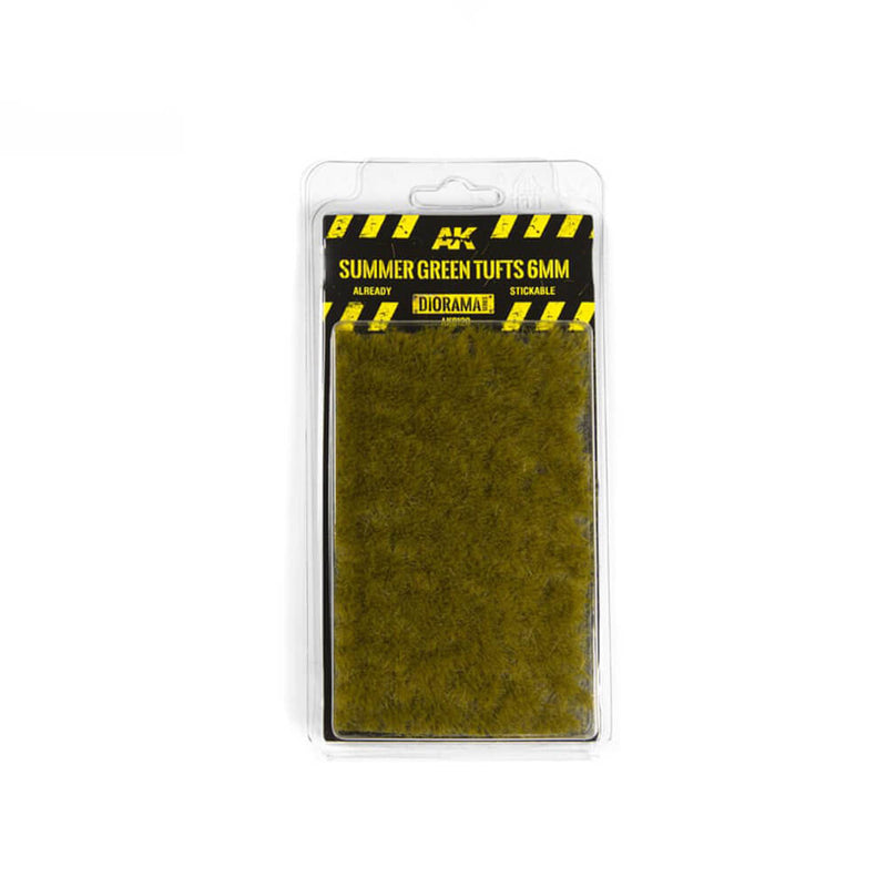 AK Interactive Vegetation Green Tufts 6mm