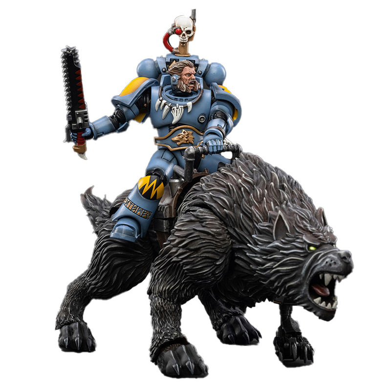 Space Wolves Thunderwolf Cavalry 1/18 skala figur