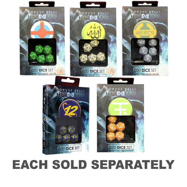 Infinity D20 Dice Set