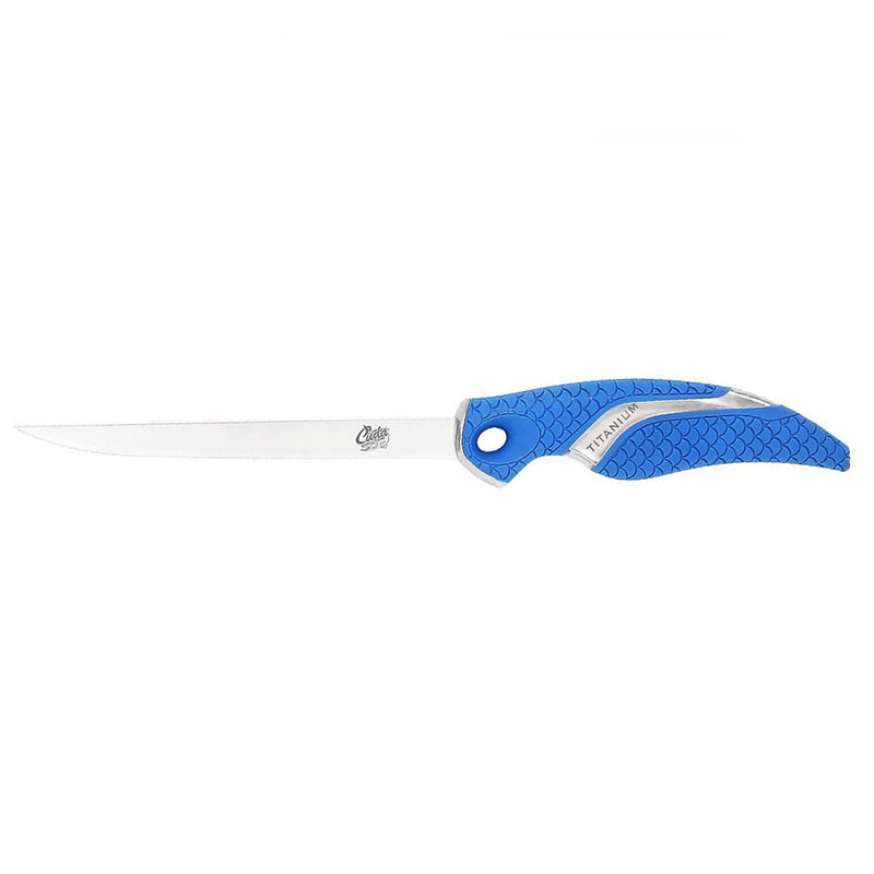 Cuda titanium bundet flex filet kniv