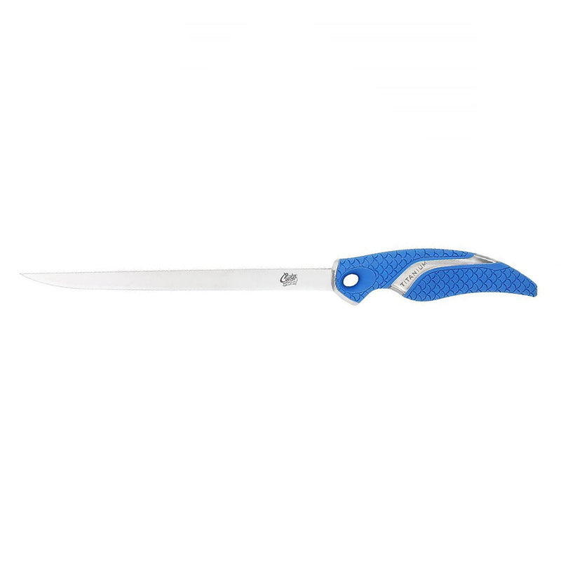 Cuda titanium bundet flex filet kniv