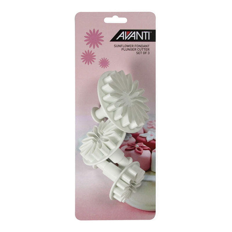 Avanti Fondant Plunger Cut Set (3pcs)