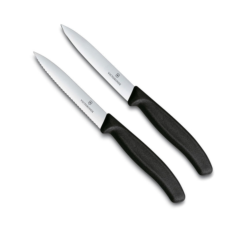 Victorinox Pointed Serrated Paring Knife 2pcs 10cm