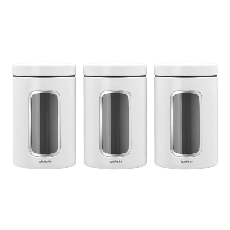 Brabantia -vindue Canister White 1,4L