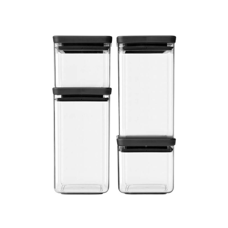 Brabantia Stackable Square Canister (Sæt på 4)