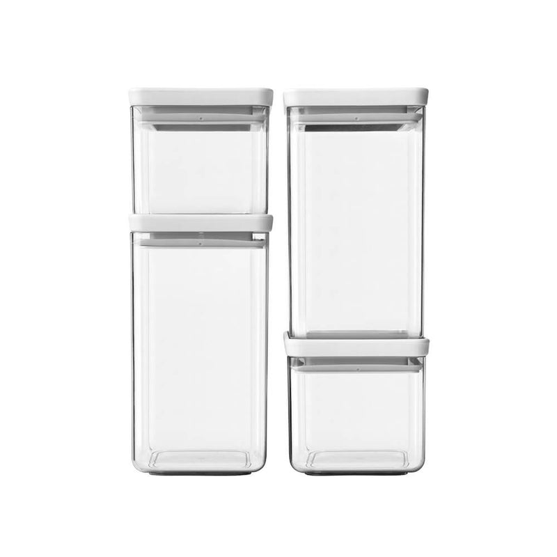 Brabantia Stackable Square Canister (Sæt på 4)