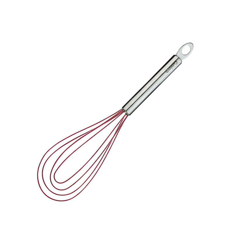 Køkken Silikone Flat Whisks (rød)