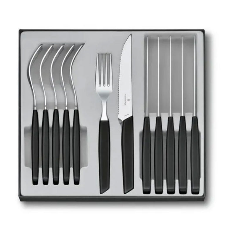 Victorinox Cutlery Modern Table Set (Black)