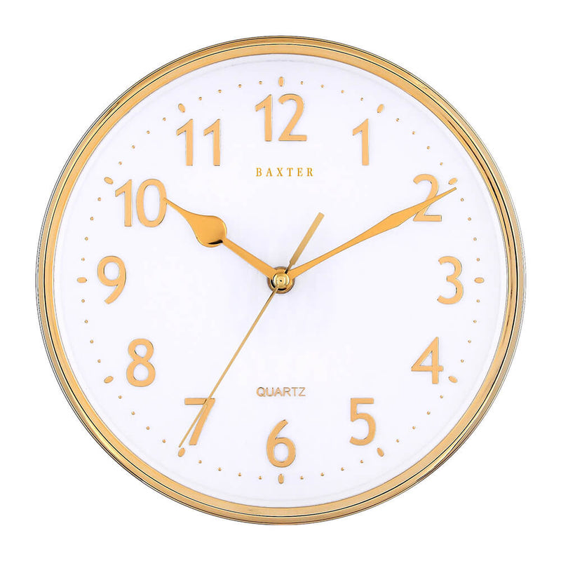 Baxter Emory 3D Folie Wall Clock 25cm