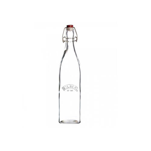 Kilner Clip Top Square Glass Bottle