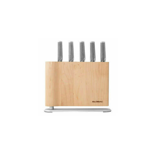 Global Knives UKU Knife Block Set (6pcs)