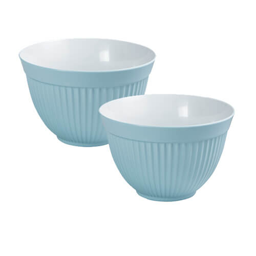 Avanti Melamine Ribbed Mixing Bowl (Duck E Blue)