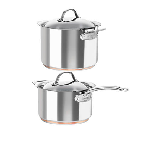 Chasseur Le Cuivre Saucepan with Lid