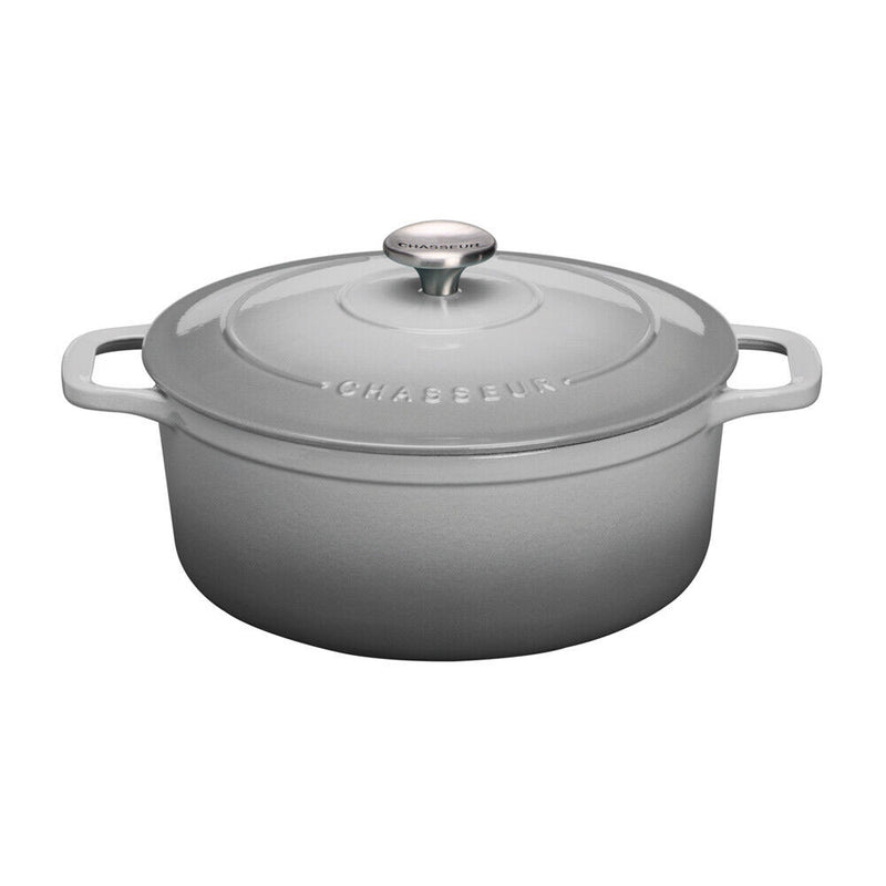 Chasseur Round French Oven (Celestrial Gray)