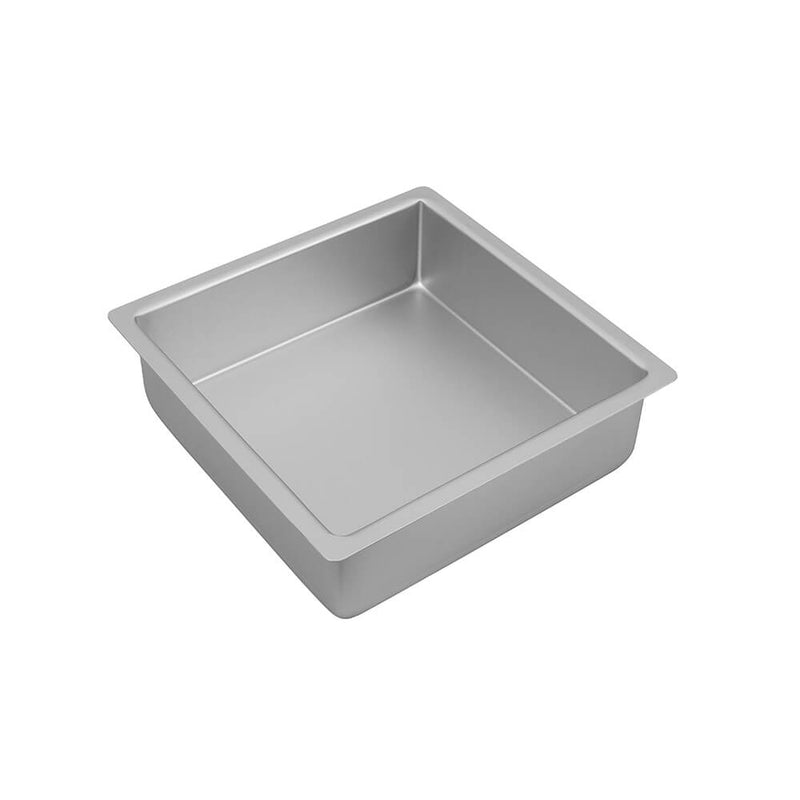  Bakemaster Quadratische Kuchenform (Silber eloxiert)