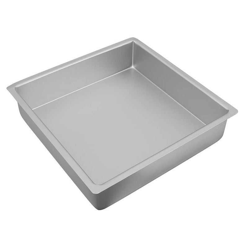  Bakemaster Quadratische Kuchenform (Silber eloxiert)