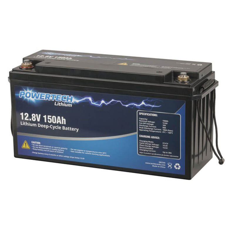 Powertech Deep Cycle Akku (12,8 V LiFePO4)