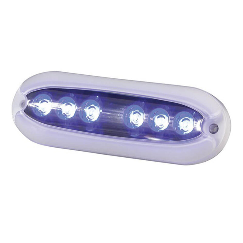 LED -lys undervandsoverflademontering (6x2w)
