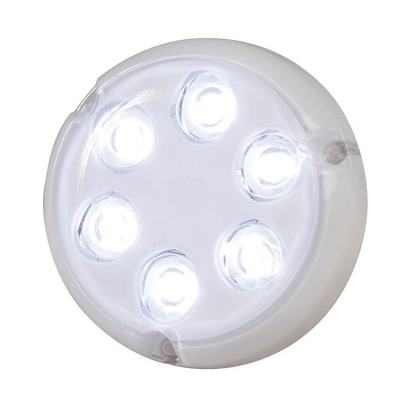 LED -lys undervandsoverflademontering (6x1W)